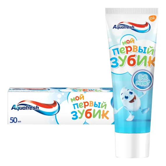 Зубная паста Aquafresh Мой первый зубик до 2лет 50мл