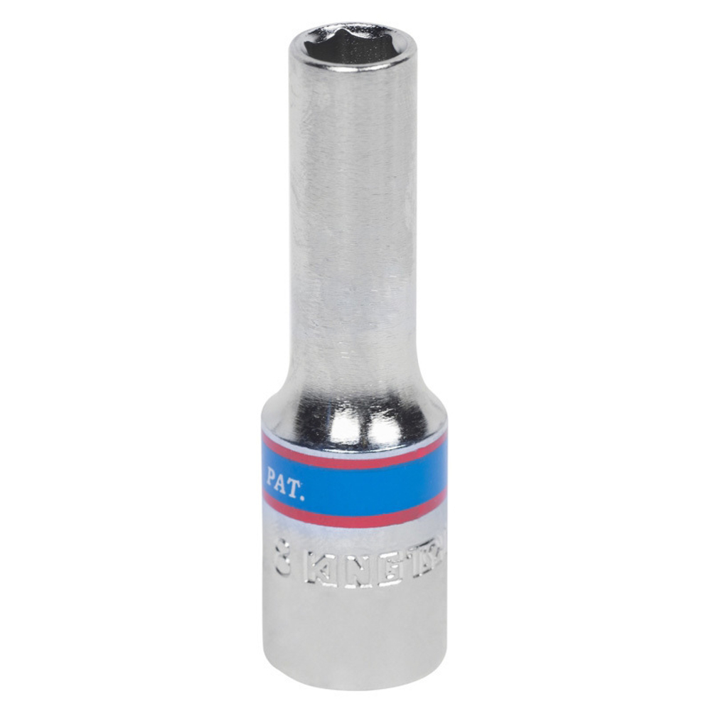 KING TONY (323508M) Головка торцевая глубокая шестигранная 3/8", 8 мм