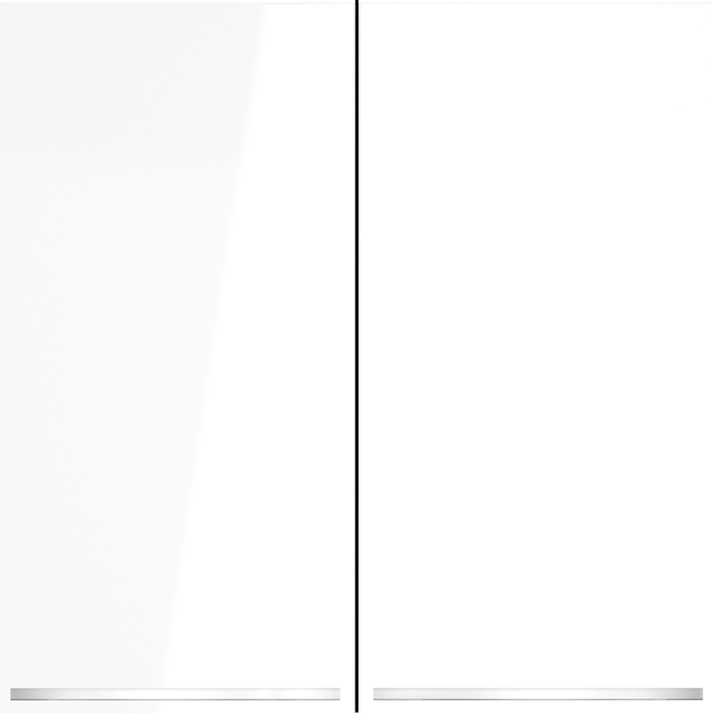 Выключатель встраиваемый VOLTUM S70 двухклавишный с подсветкой 10А, (белый глянцевый)