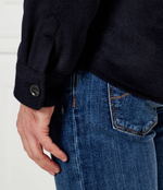 Хлопковая рубашка Oscar Jacobson - темно-синий(83549049)