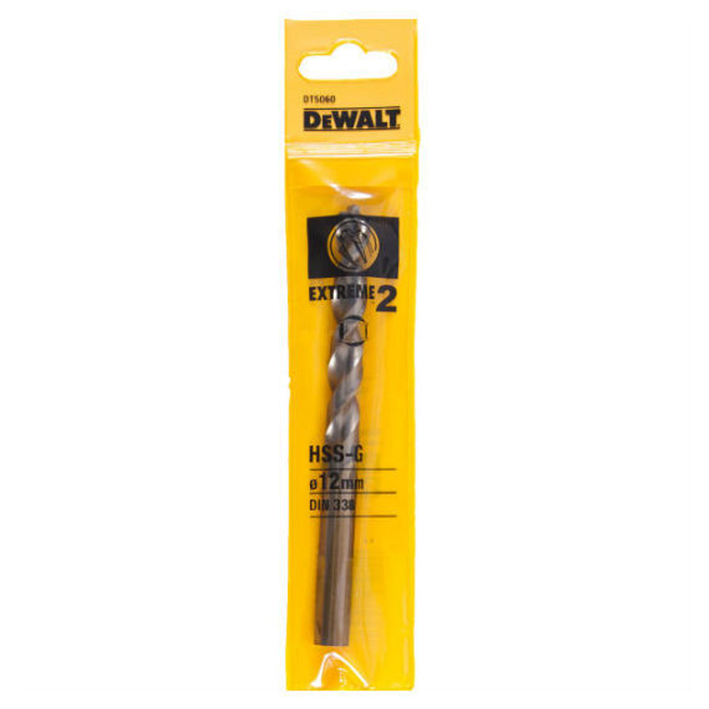 Сверло для металла DEWALT 12х151х98мм Extreme2 DT5060