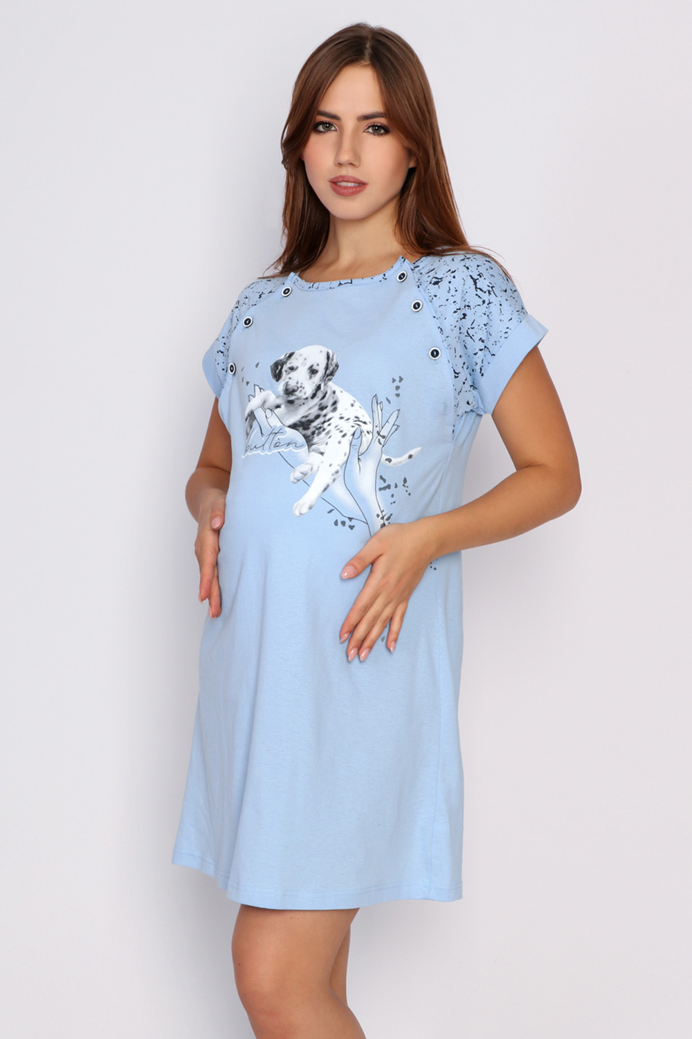 Пижама женская сорочка+халат КЖ 0237