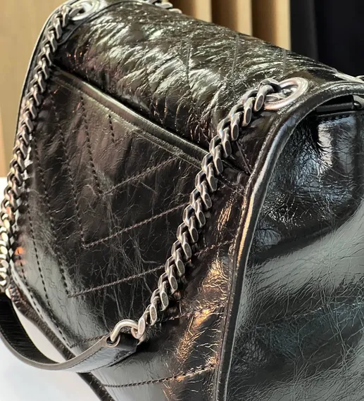 Женская сумка на плечо Saint Laurent Niki черный