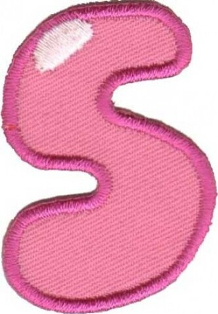 Термоаппликации HKM "Цифра "5" цветная