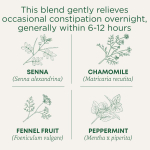 Traditional Medicinals, Organic Smooth Move®, сенна и ромашка, без кофеина, 16 упакованных чайных пакетиков, 32 г (1,13 унции)