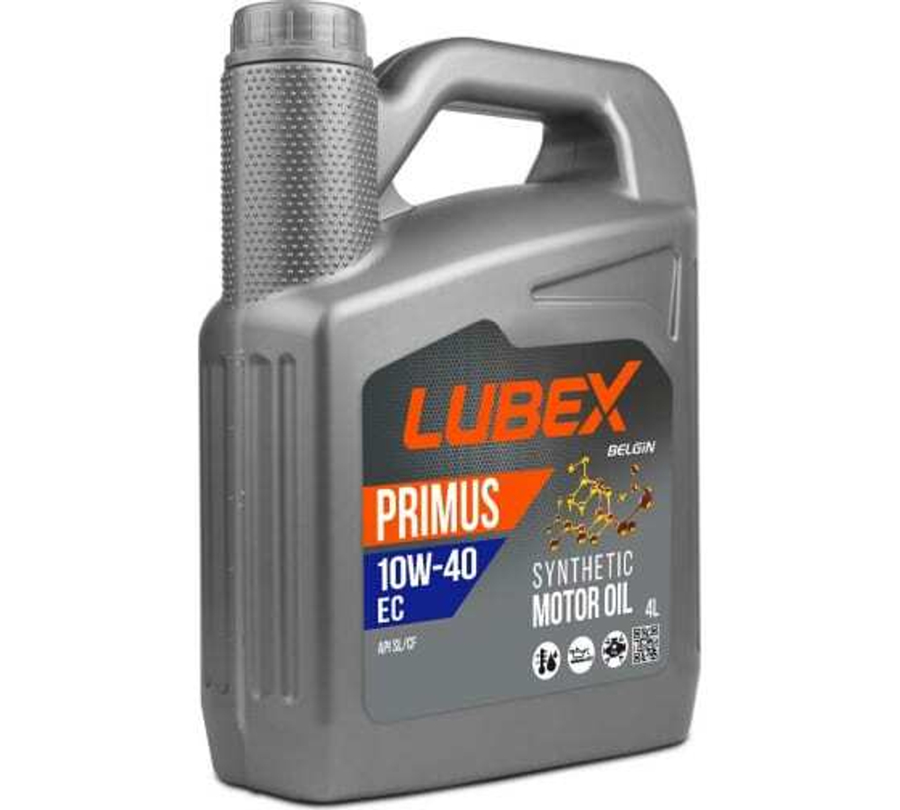 Масло Lubex Primus EC 10W40 SL/CF MST (4л) синтетика