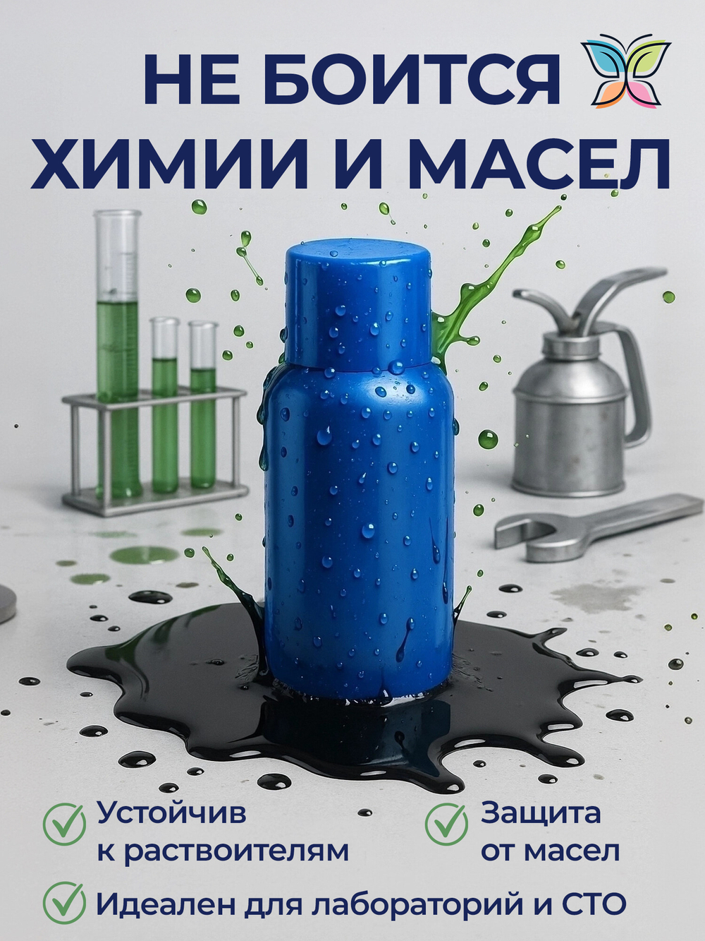 Эпоксидная краска-эмаль 2К (комплект 10 кг) универсальная