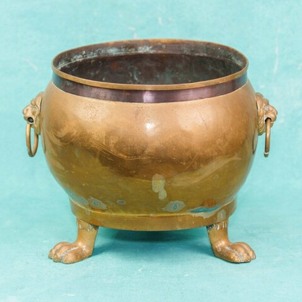 Кашпо с львиными лапами