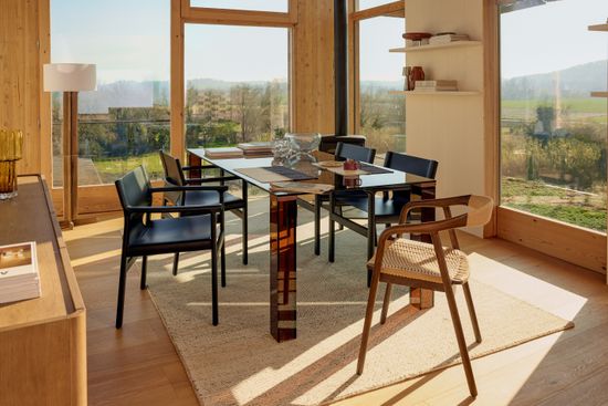 Ковер Lenuo из шерсти жаккардовый цвет экрю, 200 x 300 см