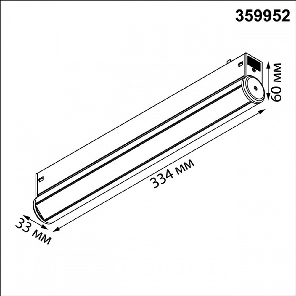 Накладной светильник Novotech VECTOR 220V 359952