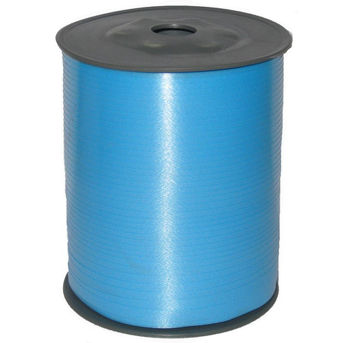 Лента для воздушных шаров  голубая 500 м