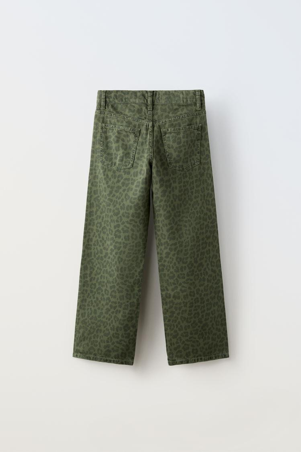 ZARA БРЮКИ С ЛЕОПАРДОВЫМ ПРИНТОМ, ЛЕОПАРДОВЫЙ