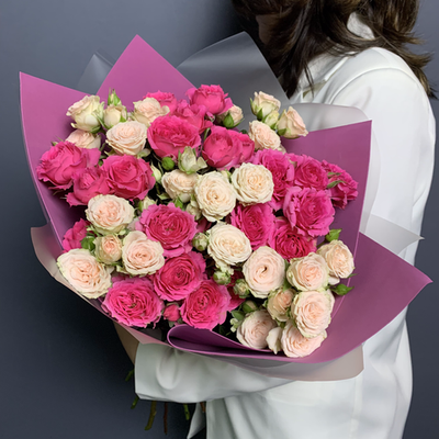 Букет "Лолита" (Кустовые Розы)