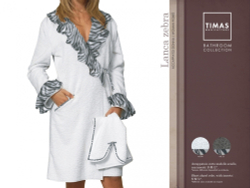 Халат махровый Lanca Zebra от Timas