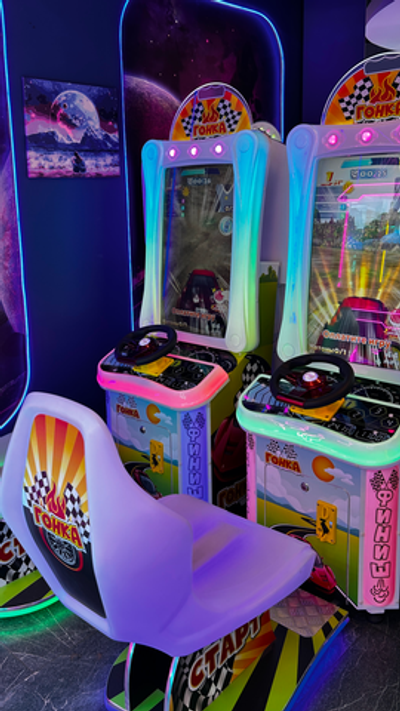 Детский автомат с видеоиграми «Автогонка»