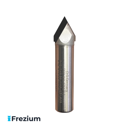 Галтельная V-образная фреза алмазная по дереву "O.G.Germany" (13.86x12x16 60 градусов; 1714752 PCD)