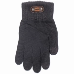 Перчатки мужские зимние сенсорные «NEHOLOD», цвет черный, 24,5*9см (пакет с подвесом)