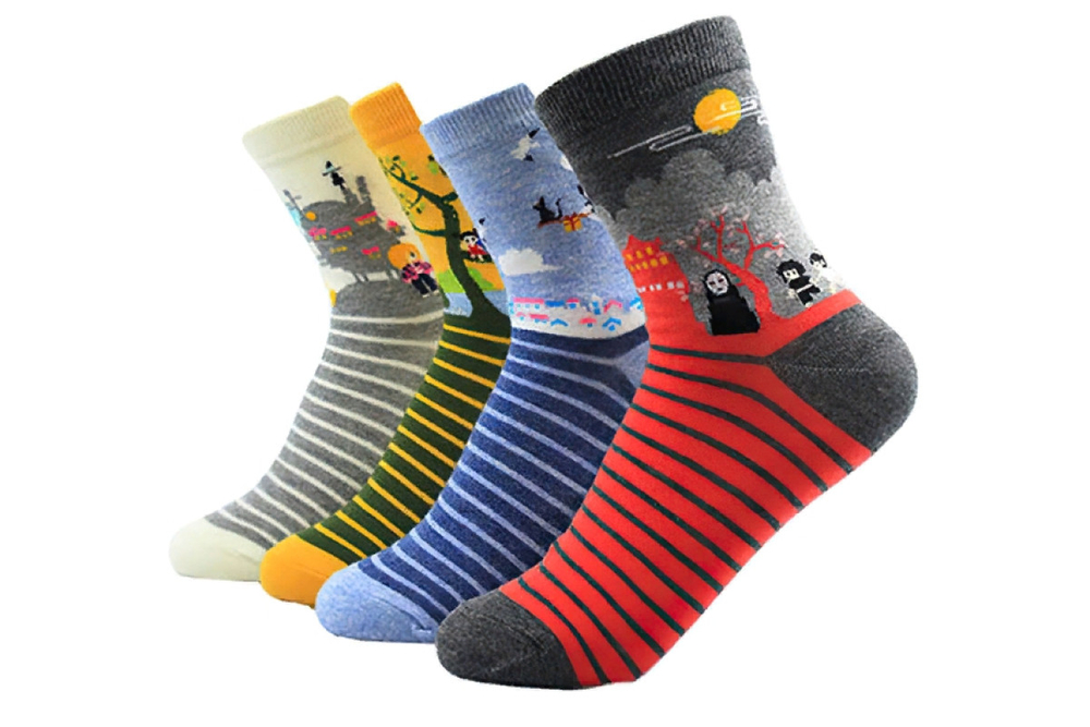 Носки Funfur Hayao в наборе 4 пары