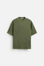 Футболка jacquard с рельефным узором