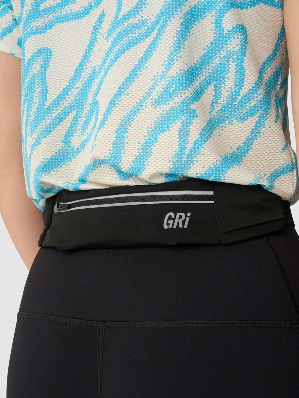 Сумка поясная маленькая GRI чёрная