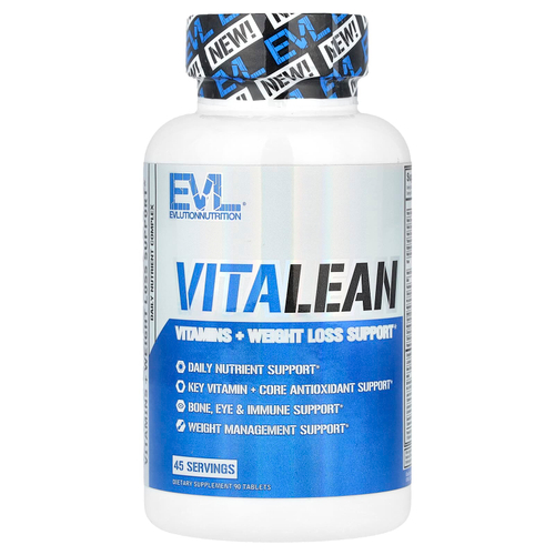 EVLution Nutrition, VitaLean, витамины и поддержка для снижения веса, 90 таблеток