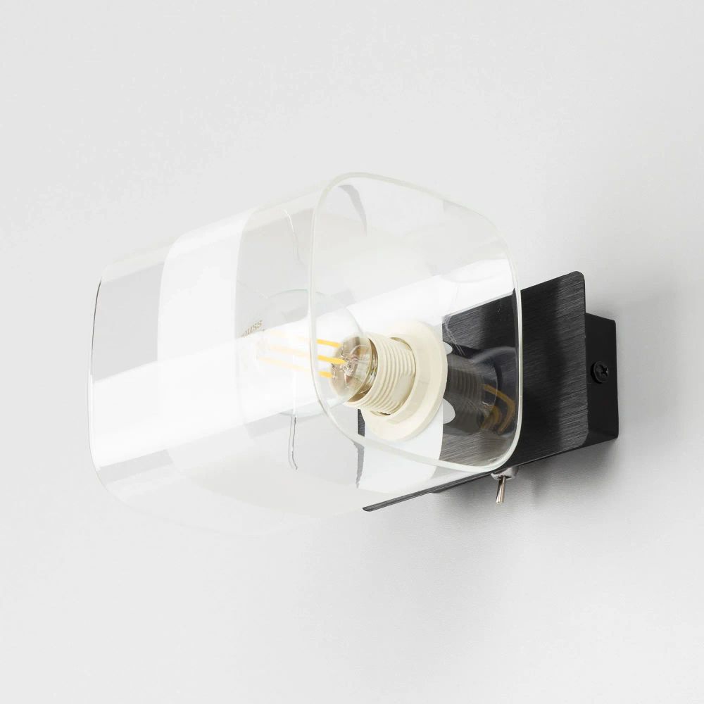 Citilux Вирта CL139312 Бра с выключателем Чёрное