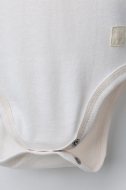 ZARA НАБОР ИЗ 5 БОДИ С КОРОТКИМИ РУКАВАМИ И НАШИВКОЙ, ОРАНЖЕВЫЙ
