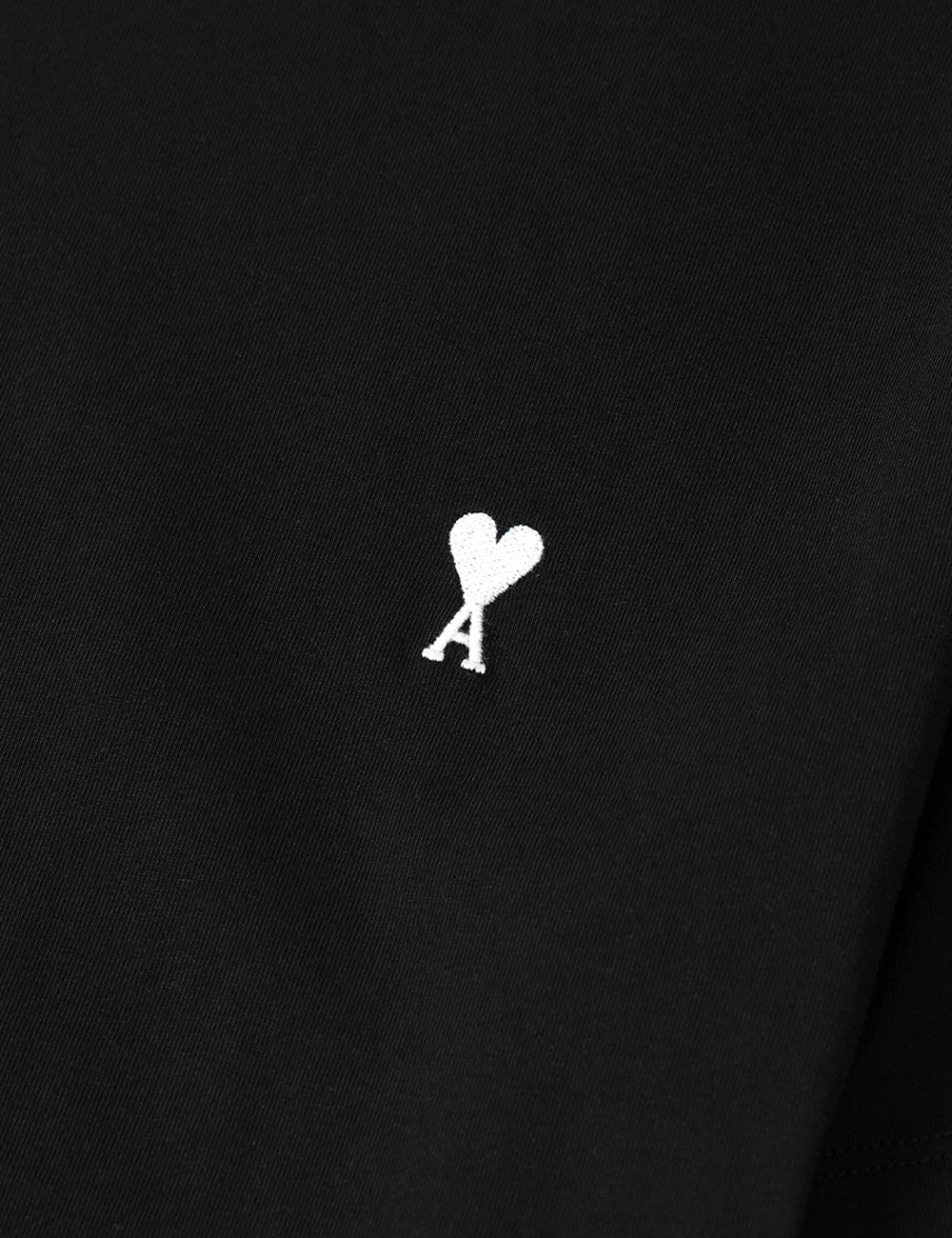 Футболка AMI PARIS "Black / Blanc Creme"