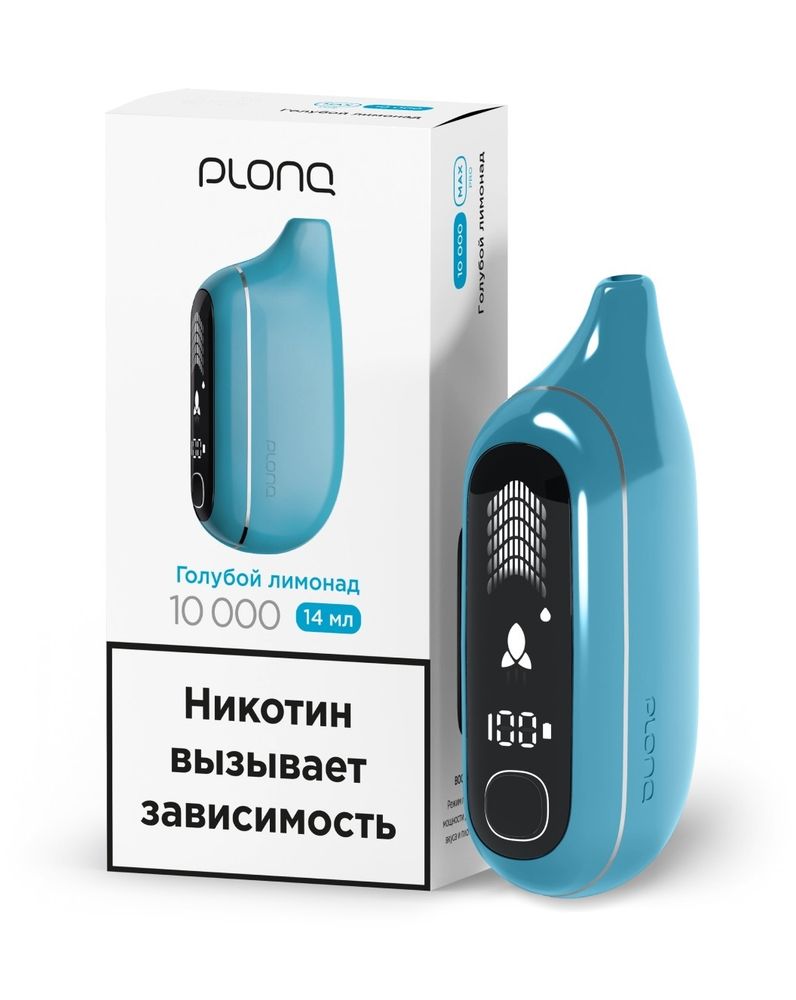 Plonq Max Pro 10000 - Голубой лимонад