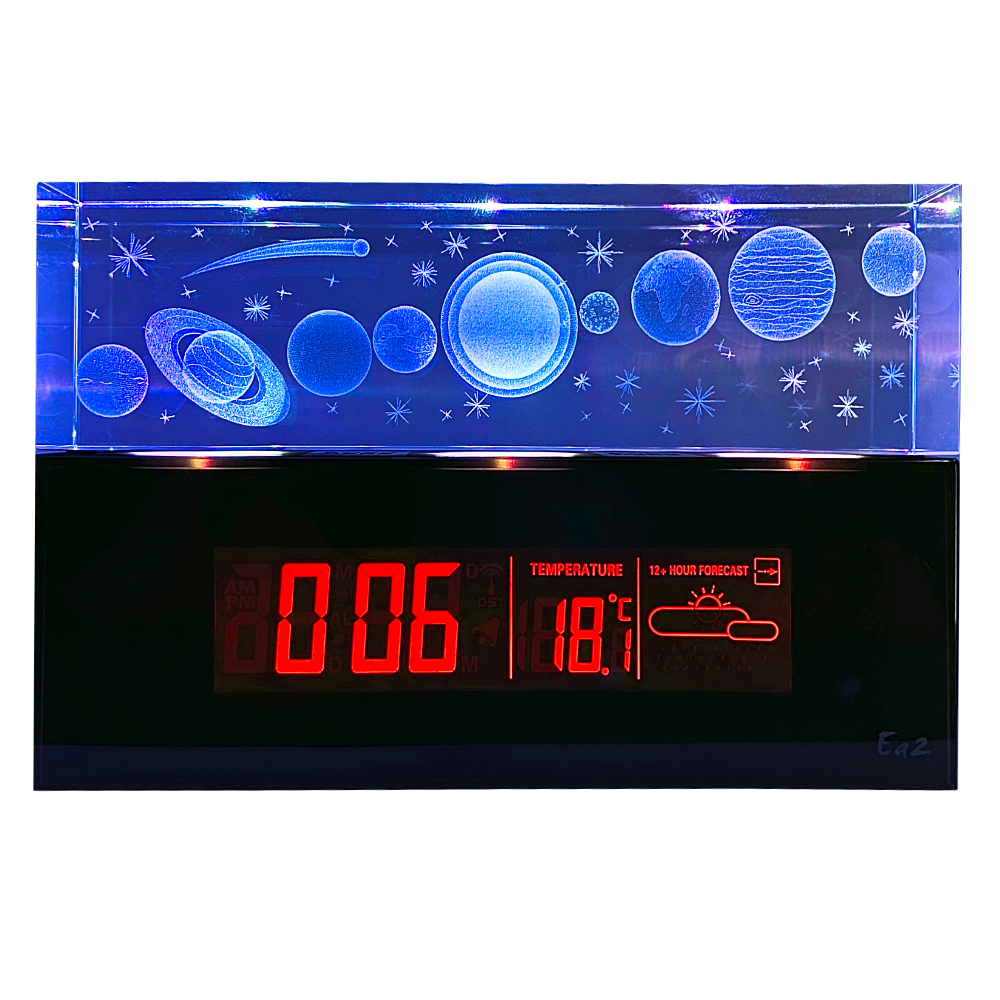Погодная станция Ea2 BB104S (Solar), прогноз погоды, измерение комнатной температуры, кристалл