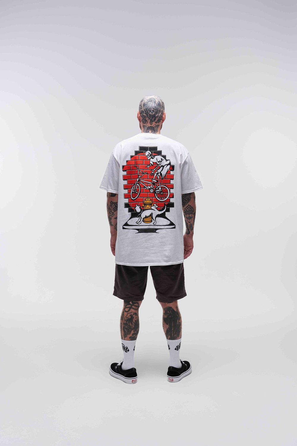 Футболка Old Lizard Barspin Белая