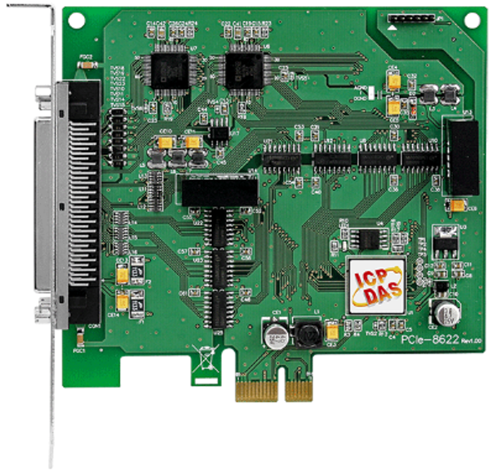 Плата  ICP DAS PCIe-8622