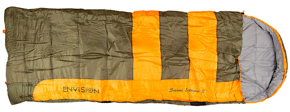 Спальный мешок Одеяло Envision Saami Extreme R (200+30)х80см  +5/-5/-20°С  2.0кг Правый ESER