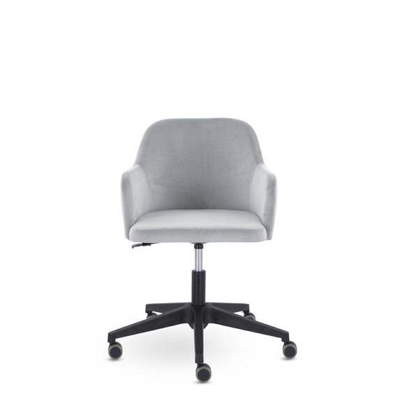 Кресло Кремона пластик Velutto 18 (серый)