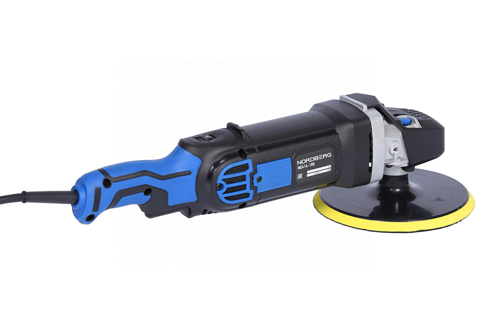 NORDBERG (NE414-180) Полировальная машинка, диск 180 мм, 600-3000 об/мин, 1500 Вт