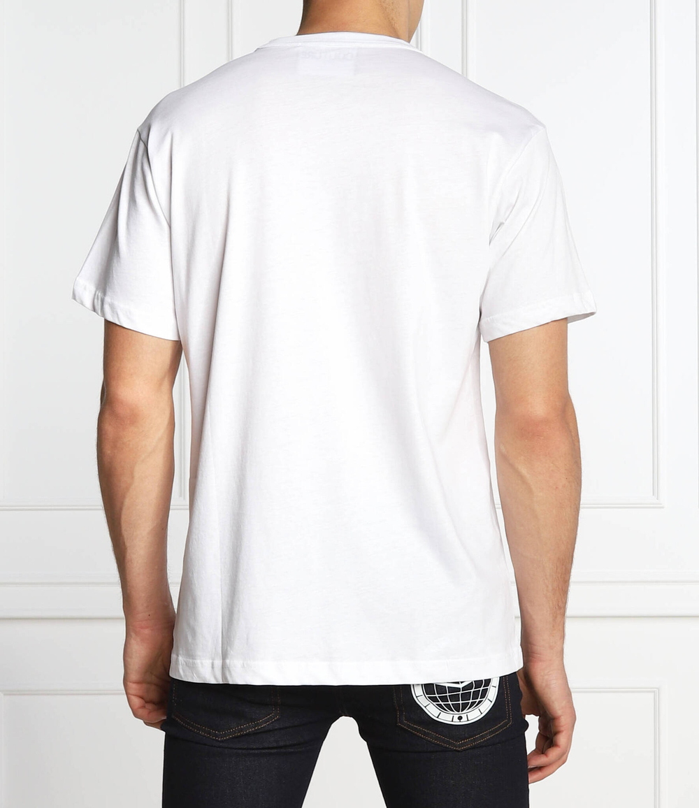 футболка Versace Jeans Couture - белый(73GAHT05CJ00T)