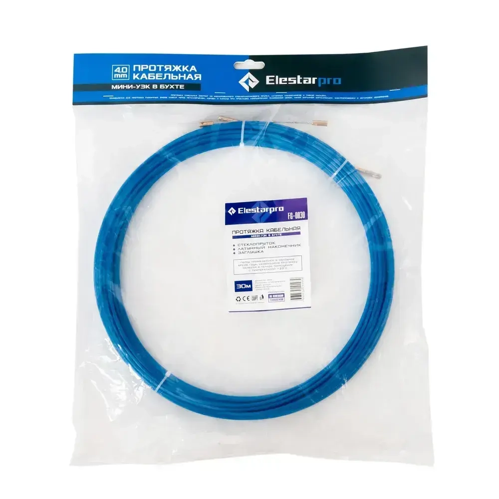 Протяжка кабельная мини-УЗК диаметр 4 мм в бухте 30м