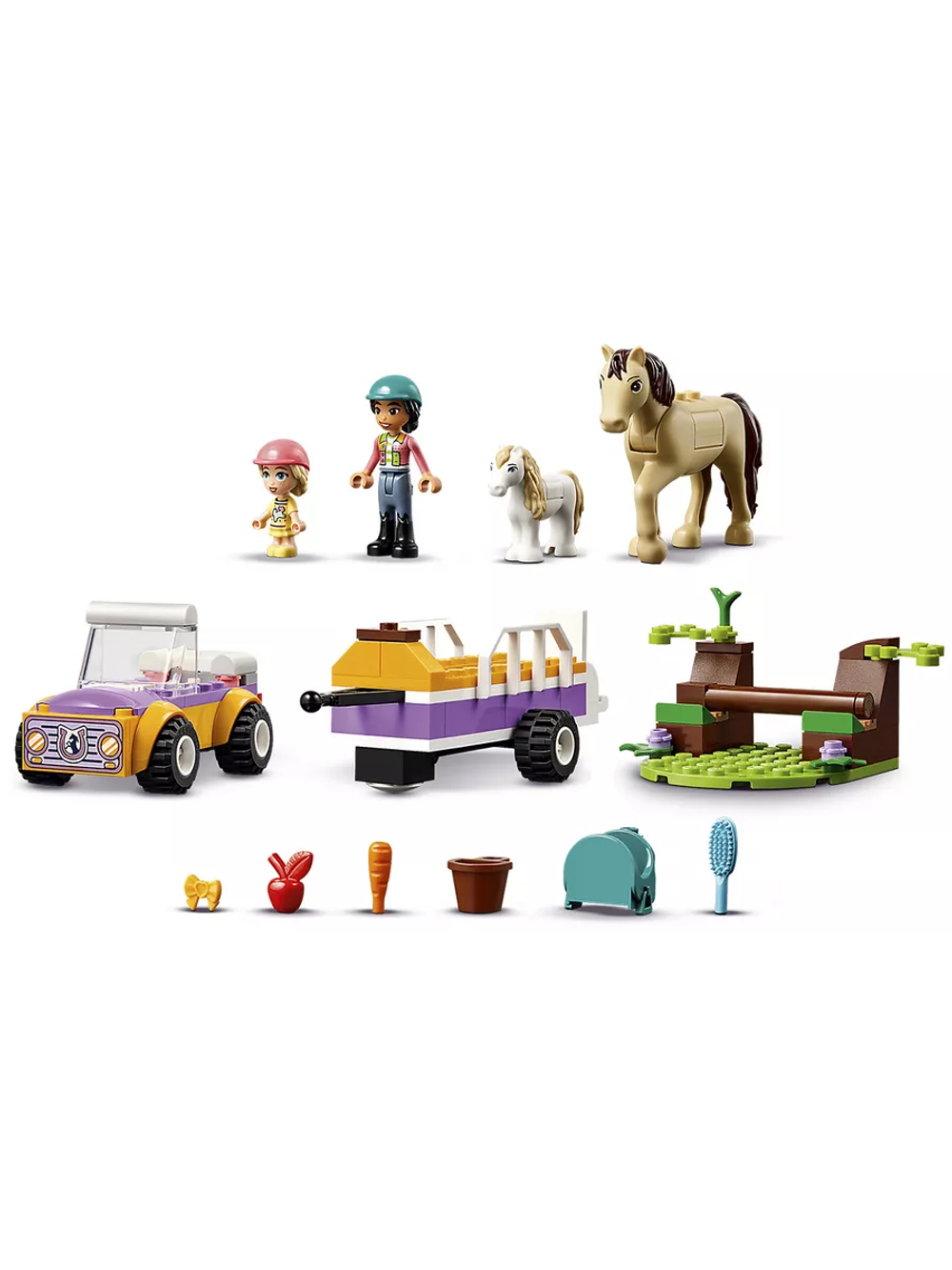 LEGO Friends 42634 — трейлер для лошадей и пони, конный клуб