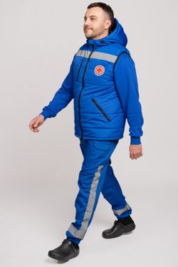 Жилет утепленный с капюшоном  мужской СП MedicLine