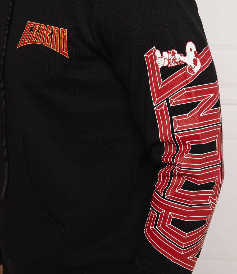 Худи Iceberg - черный(215 I1P E021 6302)