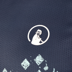 Мужское теннисное поло Quiet Please Ocean Splash Receiver T-Shirt Men - Blue