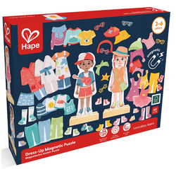 Детский магнитный конструктор "Меняй наряд"