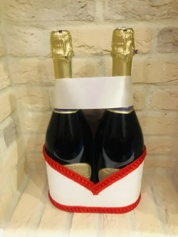 Украшение на шампанское