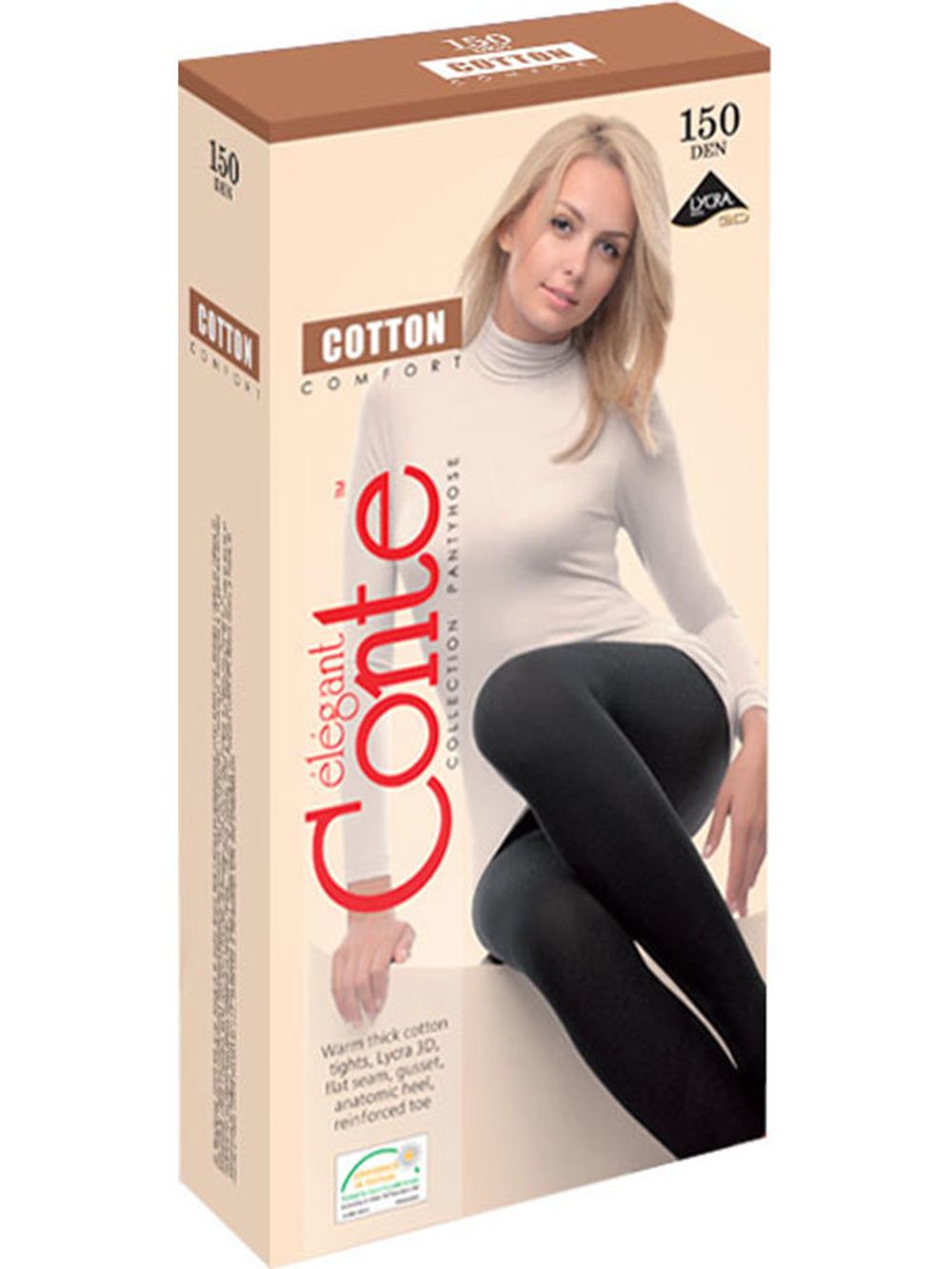Женские колготки Cotton 150 Conte