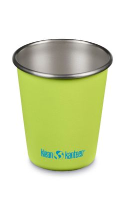 Детский стакан одностенный Klean Kanteen Kid Cup Straw Lid 10oz (296 мл) Juicy Pear с трубочкой