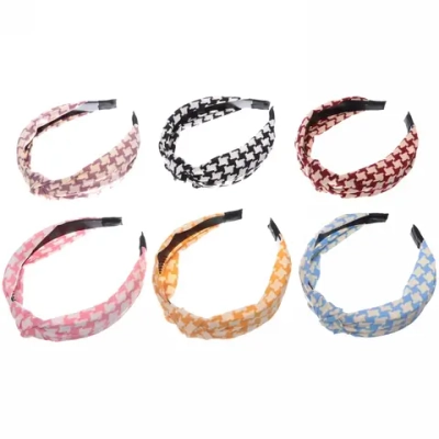 Ободок для волос «Calista - Tara», ширина 2,8см, микс 6 цветов