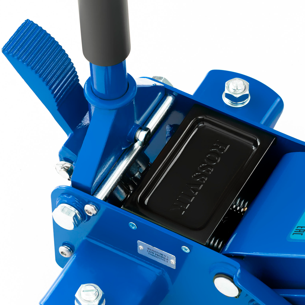 Домкрат подкатной ROSSVIK V3 LOW PROFILE с педалью, г/п 3,0т, 75-505мм