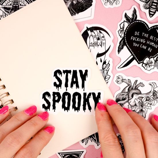 Наклейки для стикер бомбинга Black&white (50 шт.)