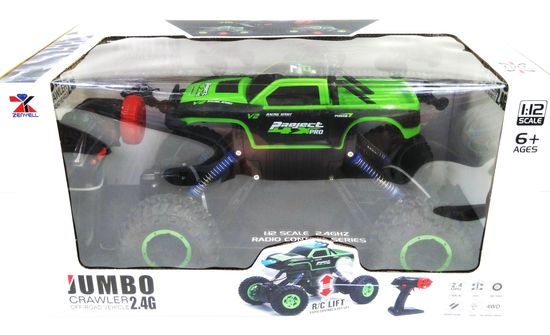 Машина внедорожник 4х4 JUMBO CRAWLER на Р/У  1:12 2.4GHz