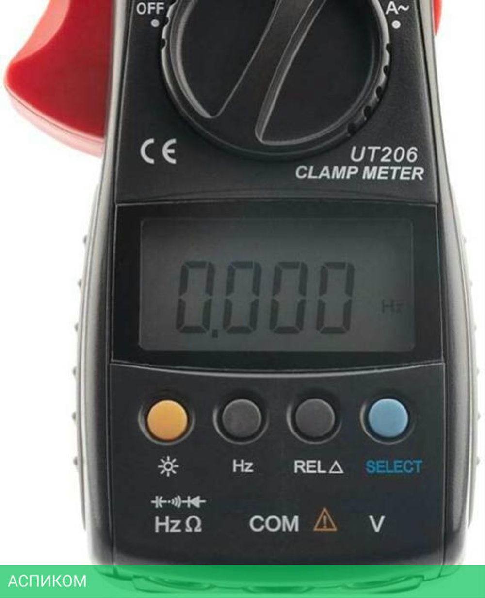 Токовые клещи Unit UT206